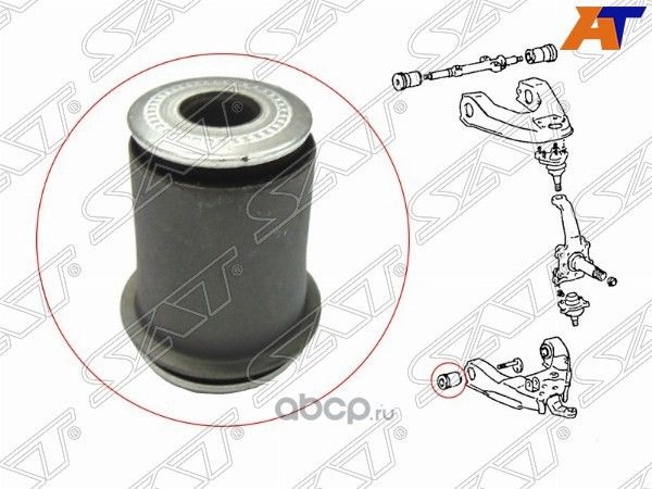 Сайлентблок переднего нижнего рычага Dyna  Hiace (SAT). Артикул ST4806126010