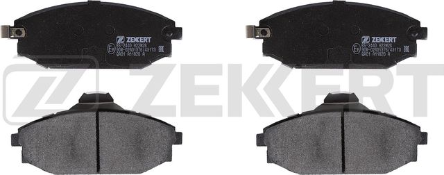 Тормозные колодки Zekkert передние для Hyundai Galloper II 1998-2003. Артикул BS-2440