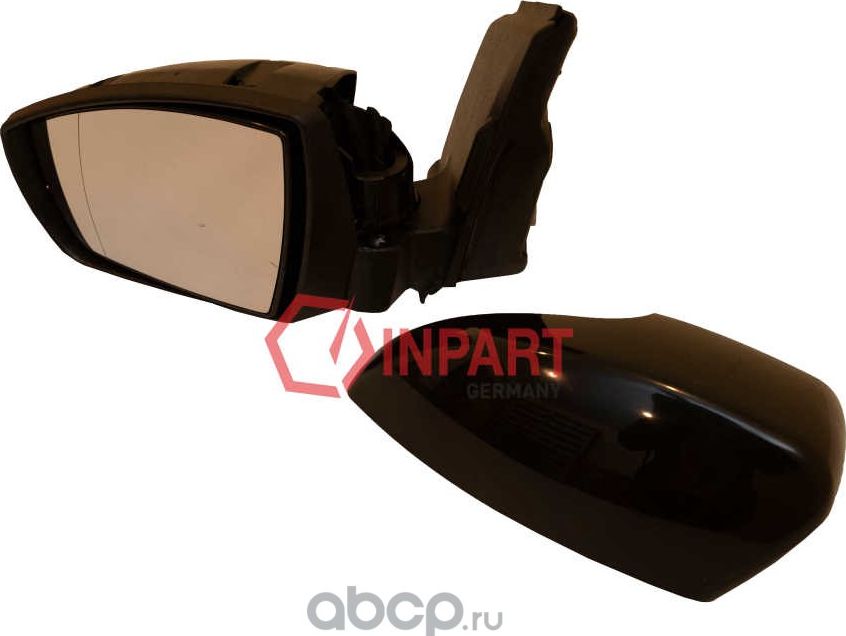 Зеркало наружное заднего вида левое (Inpart). Артикул I01857003
