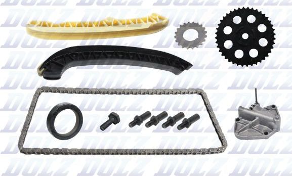 Цепь ГРМ Dolz для Volkswagen Fox I 2005-2011. Артикул SKCA022F