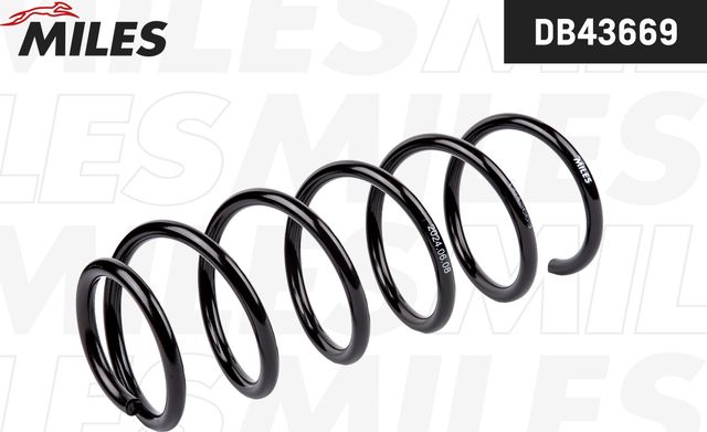 Пружина подвески Miles передняя для Mitsubishi Colt VI (Z20/Z30) 2004-2012. Артикул DB43669
