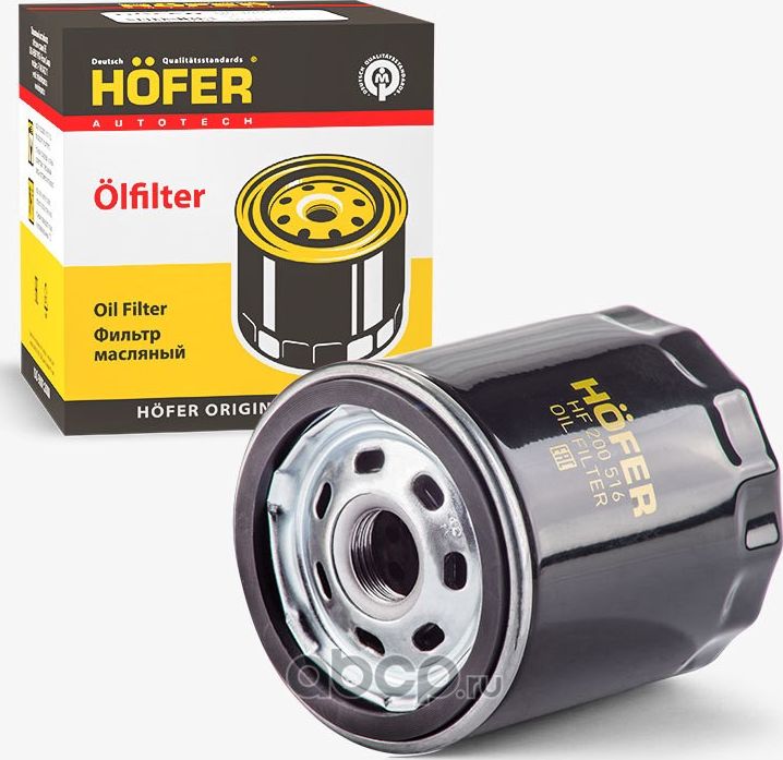 Фильтр масляный Ford Focus II Fusion Fiesta V Transit 20071218846 (Hofer). Артикул HF200516
