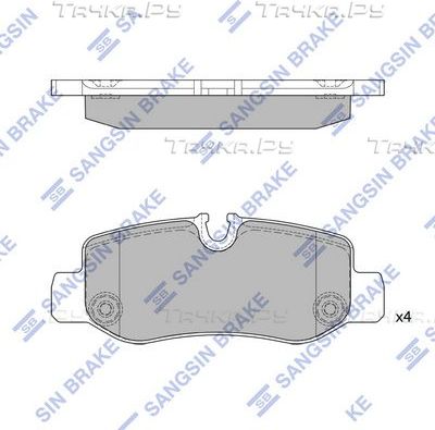 Тормозные колодки Sangsin Hi-Q. Артикул SP4130