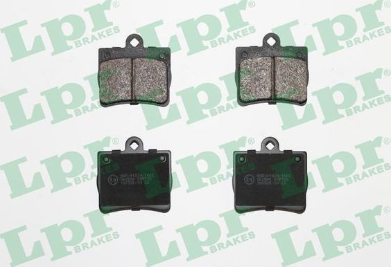 Тормозные колодки LPR. Артикул 05P725