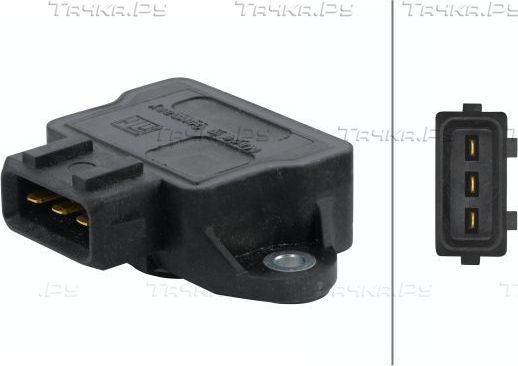 Датчик положения дроссельной заслонки Hella. Артикул 6PX 008 476-101