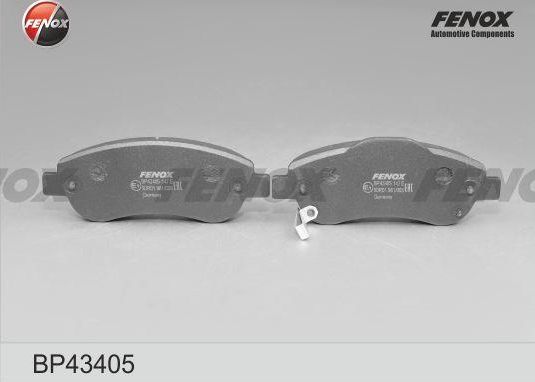 Тормозные колодки Fenox. Артикул BP43405