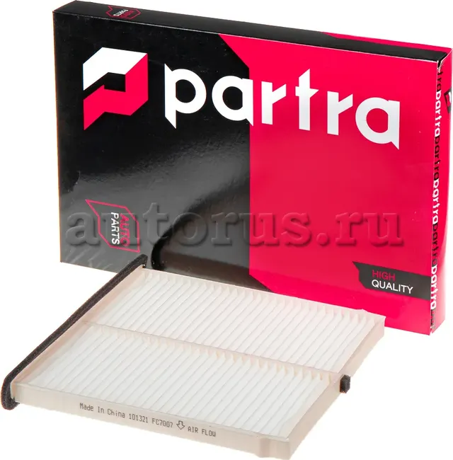 Фильтр салона стандарт (Partra). Артикул FC7007