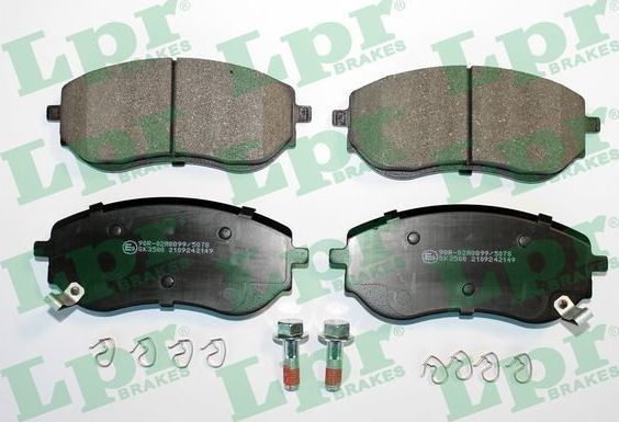 Тормозные колодки LPR. Артикул 05P2149