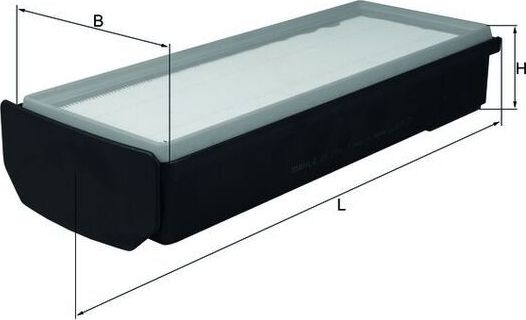 Воздушный фильтр Mahle-Knecht. Артикул LX 2796/1