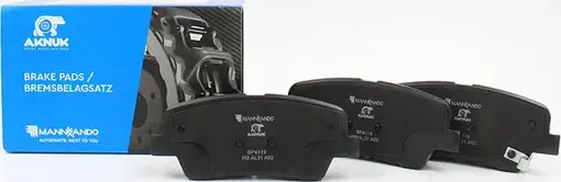 КОЛОДКИ ТОРМОЗНЫЕ ДИСКОВЫЕ ЗАДНИЕ AKNUK HYUNDAI SANTA FE II (CM), 10/0 Aknuk. Артикул BP4119