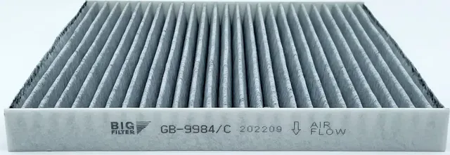 Фильтр салона угольный PEUGEOT Boxer III 11-  CITROEN Jumper III 11-  FIAT Ducato 2007 09- (BIG Filter). Артикул gb-9984/c