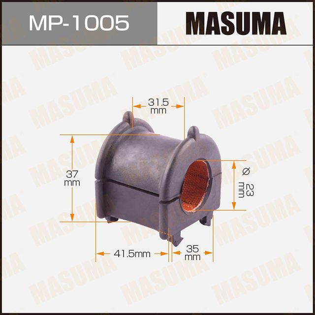 Втулки стабилизатора Masuma передние для Lexus RX II 2003-2008. Артикул MP-1005