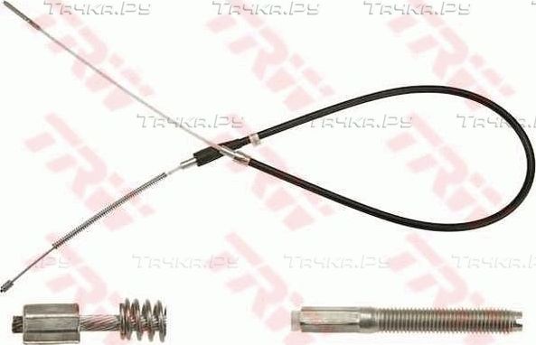 Трос ручника (тросик ручного тормоза) TRW. Артикул GCH2153