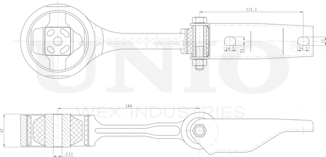 Опора двигателя (Unio). Артикул RMP-15047