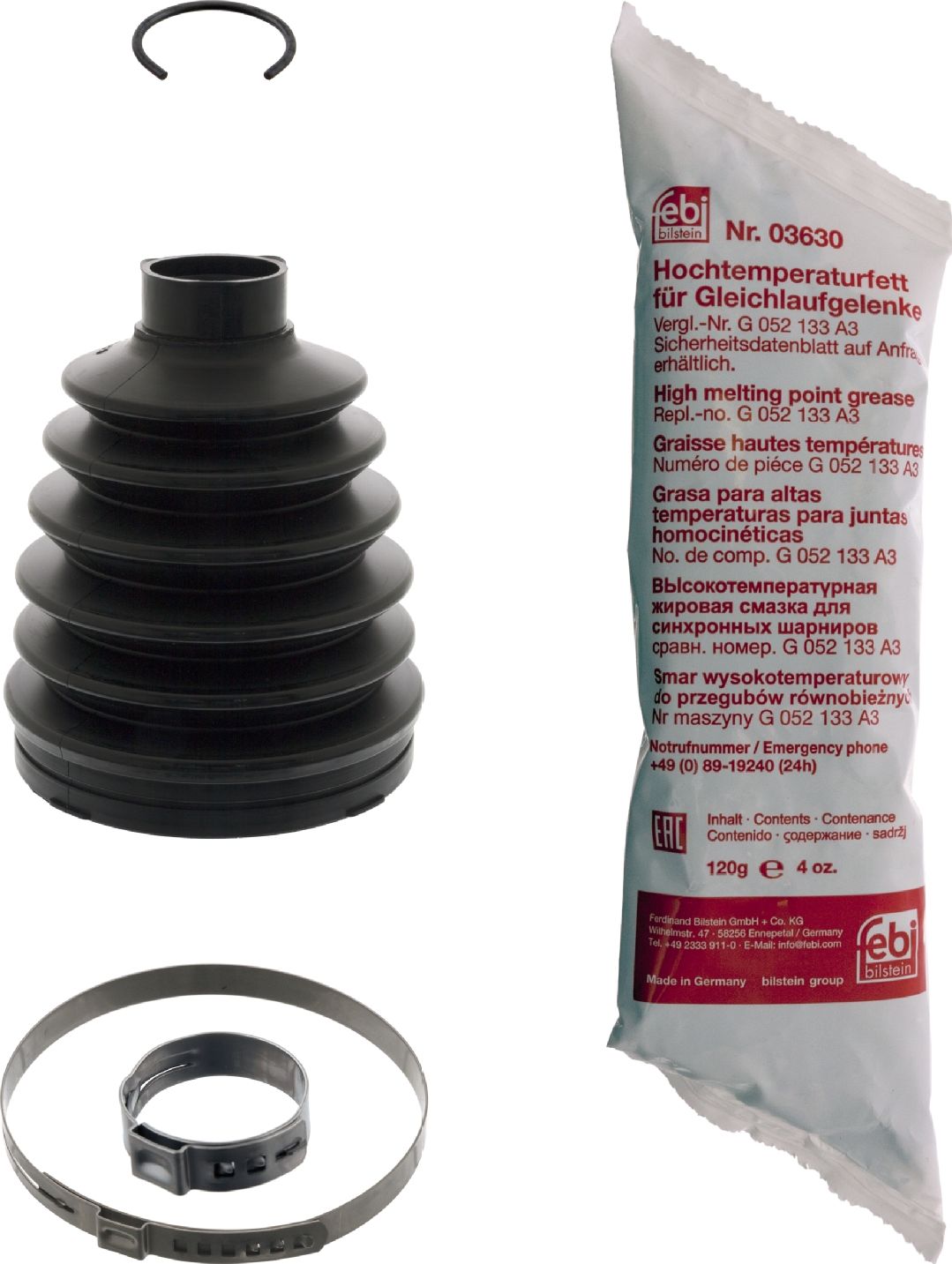 Пыльник ШРУСа наружный Febi Bilstein (термопласт). Артикул 100042