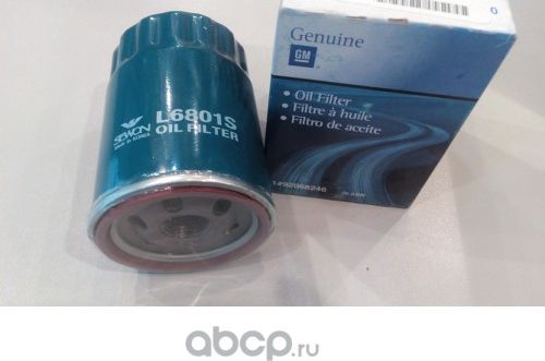 Фильтр масляный PF61E Acdelco. Артикул 92068246