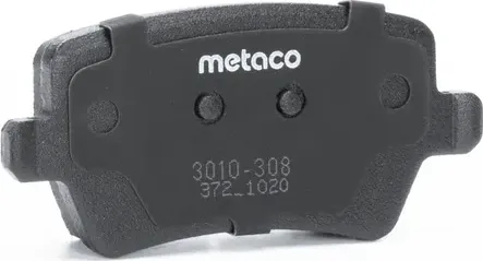 Колодки тормозные задние дисковые к-кт (Metaco). Артикул 3010308