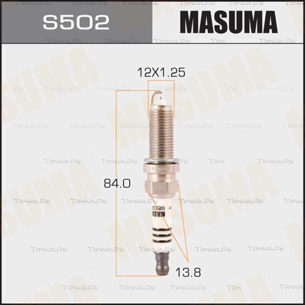 Свеча зажигания Masuma для Toyota Premio II (T26) 2007-2026. Артикул S502IP