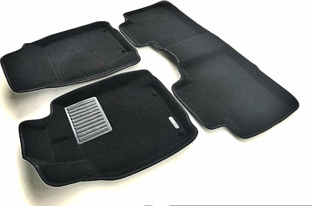 Коврики текстильные Euromat 3D Business для салона Geely Atlas 2016-2022. Артикул EMC3D-001400