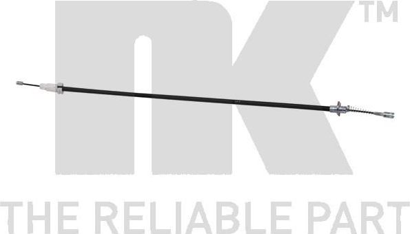 Трос ручника (тросик ручного тормоза) NK. Артикул 9033106