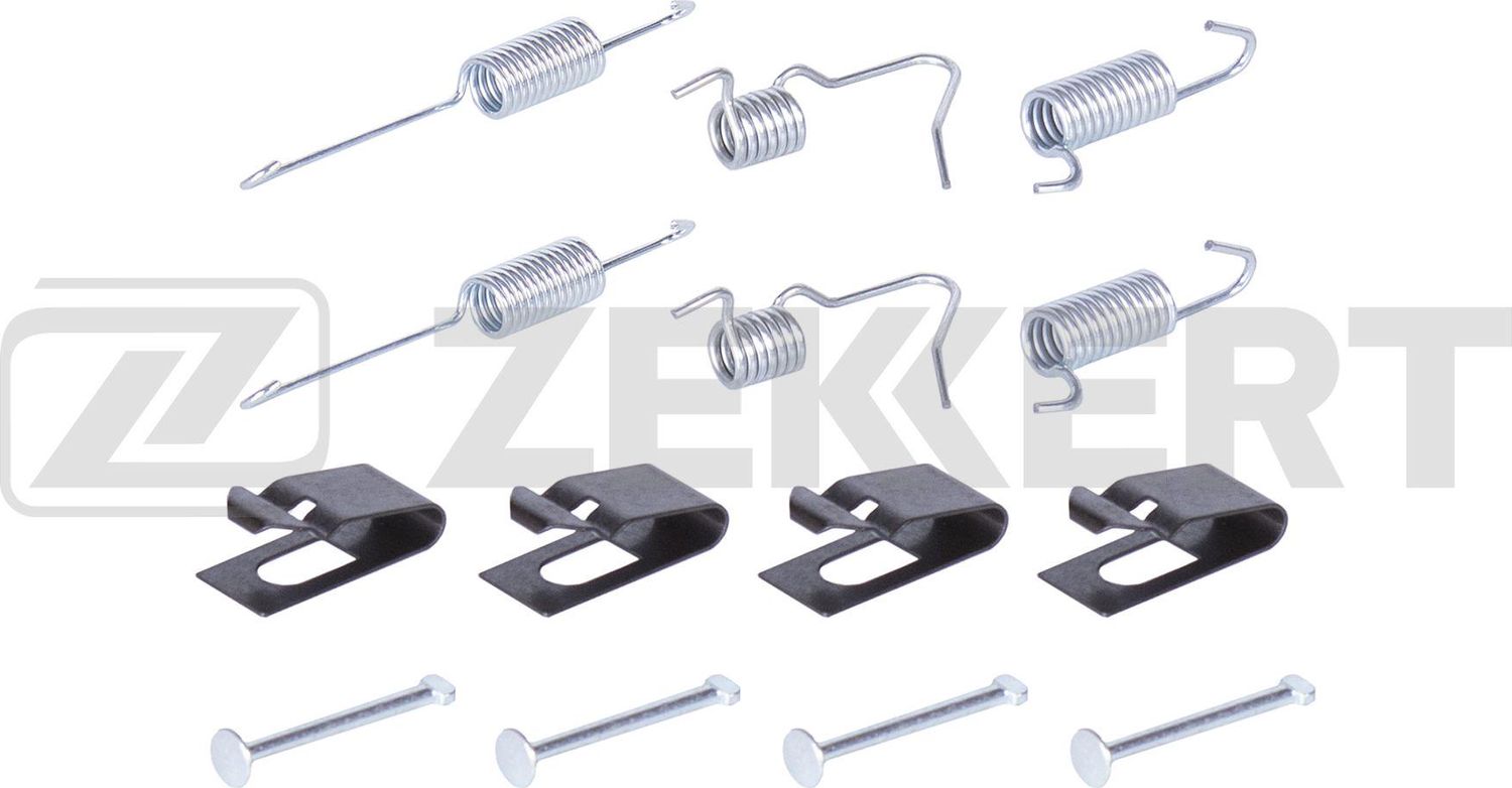 Комплект установочный задн. торм. колодок Nissan Qashqai (J10) 07-  X-Trail (T31) 07-  Toyota Coroll Zekkert. Артикул BR-1515