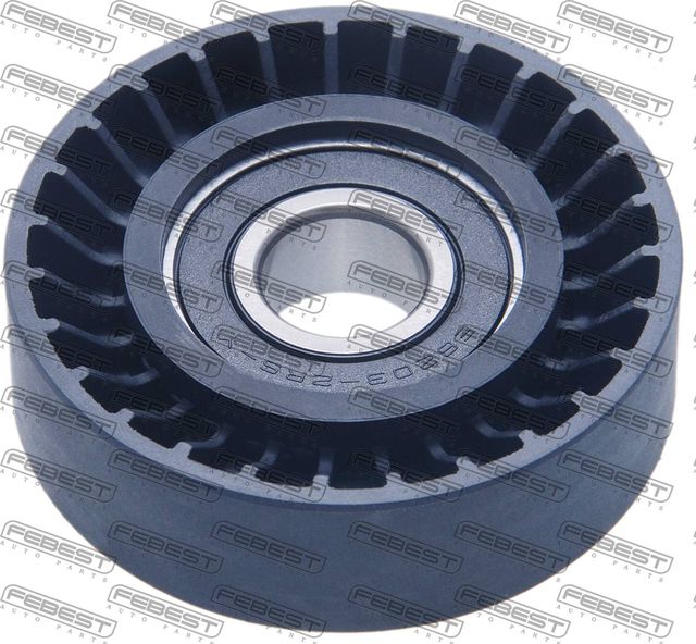Натяжной ролик (натяжитель) приводного поликлинового ремня Febest. Артикул 2187-ST