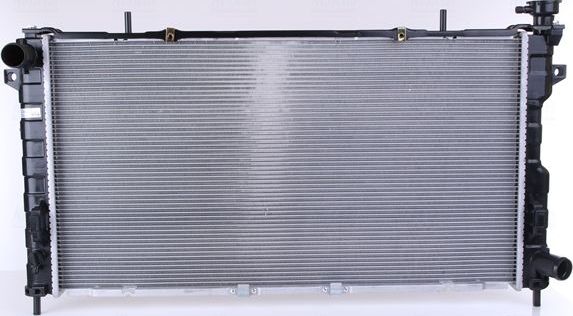 Радиатор охлаждения двигателя Nissens для Dodge Caravan IV 2000-2007. Артикул 61004