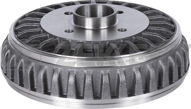 Тормозной барабан Zekkert задний для Renault Logan II 2007-2013. Артикул BS-6322