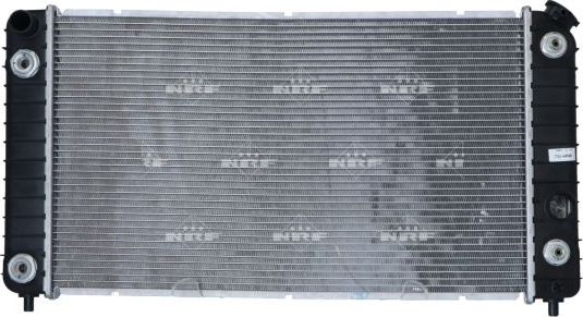 Радиатор охлаждения двигателя NRF EASY FIT для Chevrolet Blazer II 1994-1995. Артикул 56011