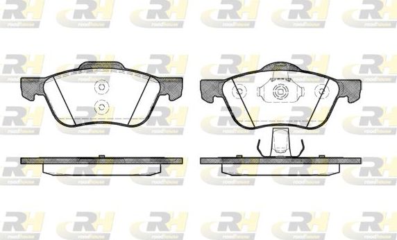 Тормозные колодки RoadHouse. Артикул 2844.00