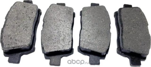 КОМПЛЕКТ КОЛОДОК ТОРМОЗНЫХ ДИСКОВЫХ TOYOTA MPT03 (Mando). Артикул mpt03