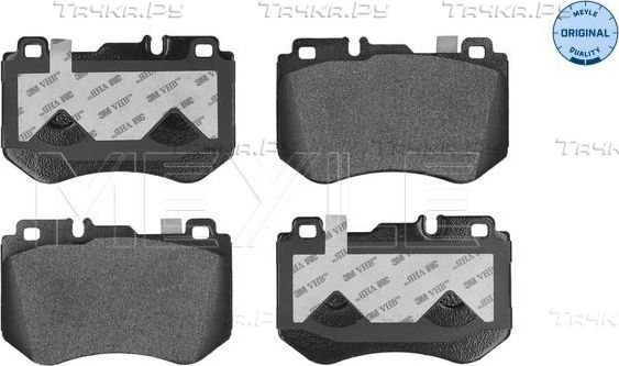 Тормозные колодки Meyle Original. Артикул 025 259 9719