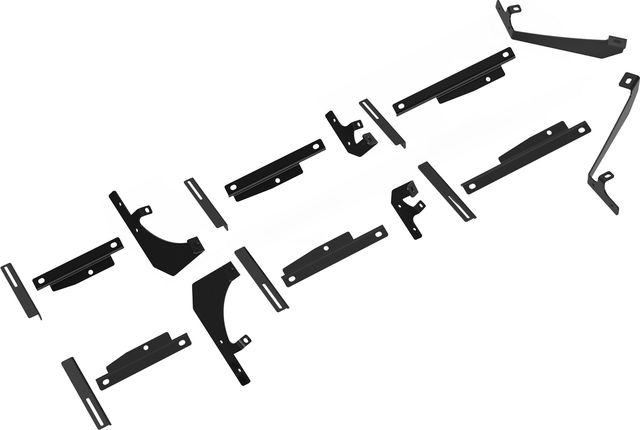 Комплект крепежа к порогам Rival для Changan UNI-S 2024-2025. Артикул 9.8903.1