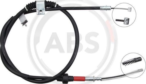 Трос ручника (тросик ручного тормоза) ABS. Артикул K12089
