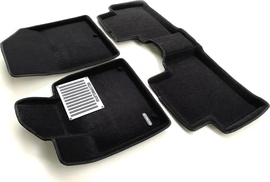 Коврики текстильные Euromat 3D Lux для салона Kia Sorento IV 2020-2026. Артикул EM3D-002900