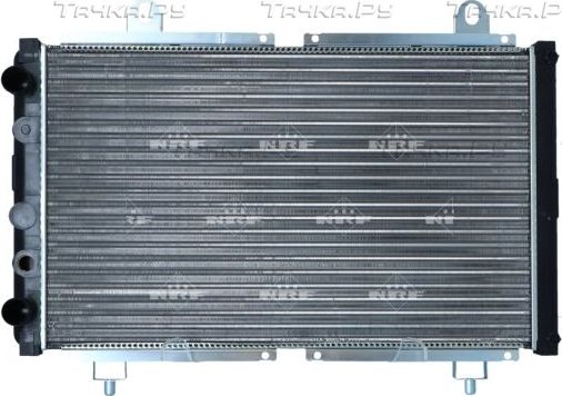 Радиатор охлаждения двигателя NRF (алюминий). Артикул 52035
