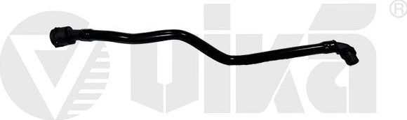 Патрубок радиатора (системы охлаждения) Vika (резина). Артикул 11261801