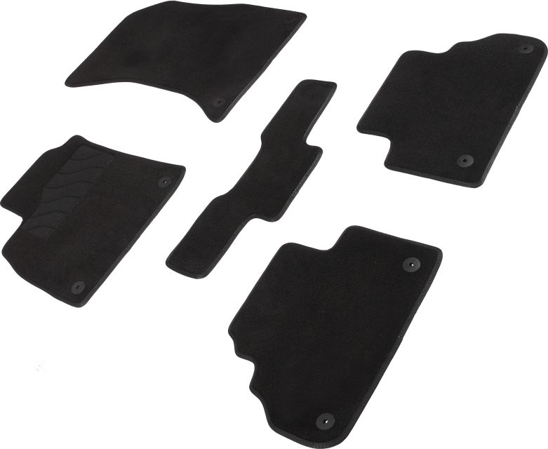 Коврики текстильные Seintex на нескользящей основе для салона Audi Q5 II 2017-2026. Артикул 90205