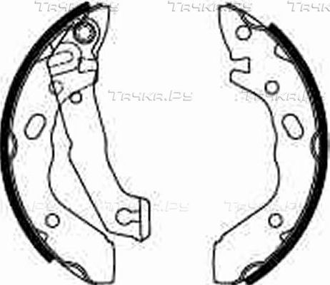 Тормозные колодки TRW задние для Hyundai Scoupe 1992-1996. Артикул GS8568