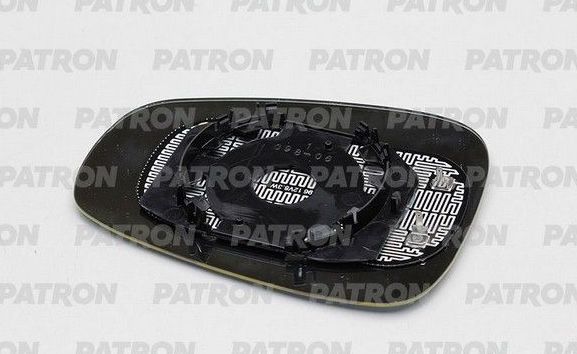 Зеркальное стекло бокового зеркала Patron правое для Alfa Romeo 159 2005-2012. Артикул PMG0108G02