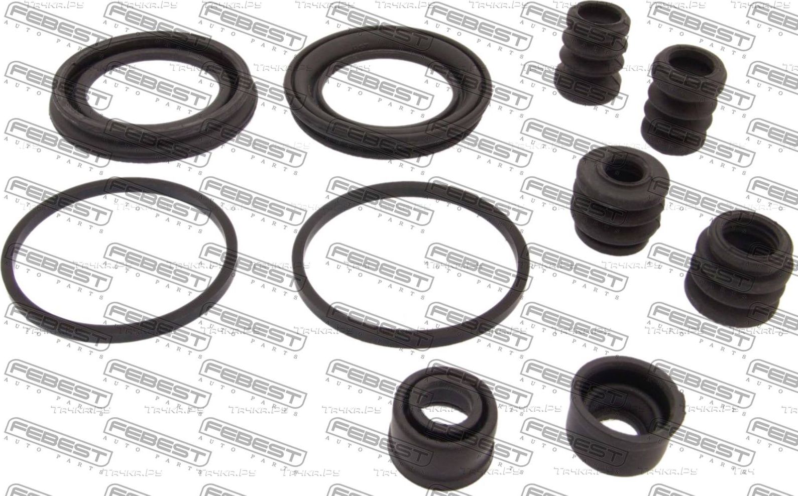 Ремкомплект тормозного суппорта Febest передний для Hyundai Accent II 1999-2006. Артикул 1275-ACF