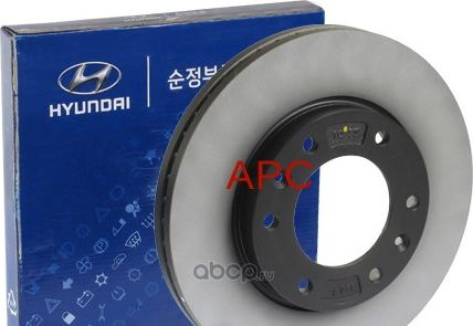Тормозной диск Hyundai / KIA. Артикул 517124H000