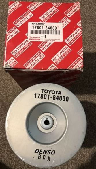 Воздушный фильтр Toyota. Артикул 1780164030