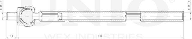 Тяга рулевая (Unio). Артикул SSP-30031