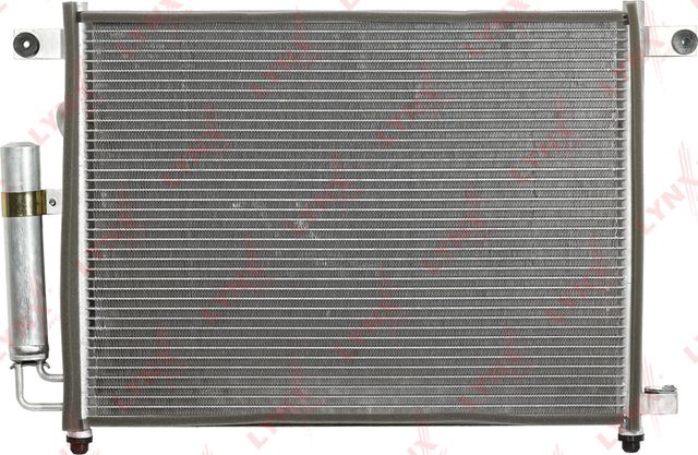 Радиатор кондиционера (конденсатор) LYNXauto для Daewoo Kalos 2002-2007. Артикул RC-0029