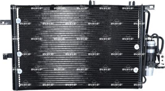 Радиатор кондиционера (конденсатор) NRF (алюминий). Артикул 35529