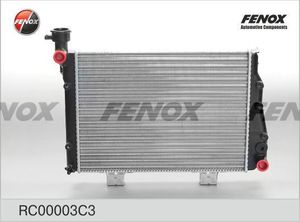Радиатор охлаждения двигателя Fenox для ВАЗ 2107 1983-2012. Артикул RC00003C3