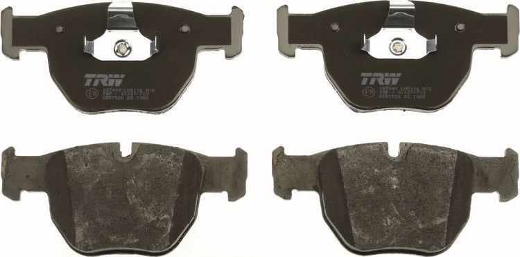 Тормозные колодки TRW COTEC. Артикул GDB1526