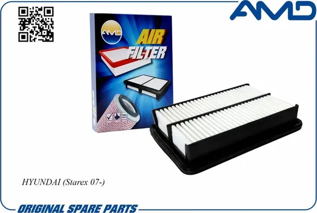 Фильтр воздушный HYUNDAI Starex 07- (AMD). Артикул AMD.FA63