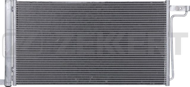 Радиатор кондиционера (конденсатор) Zekkert (алюминий). Артикул MK-3198